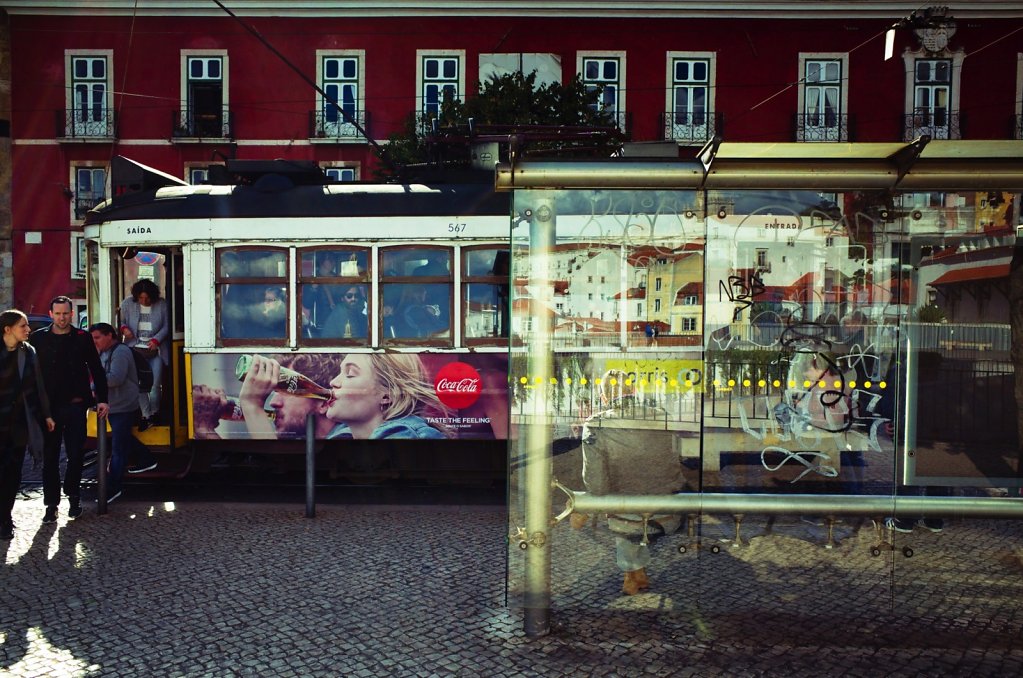 Tram station, Lisbon