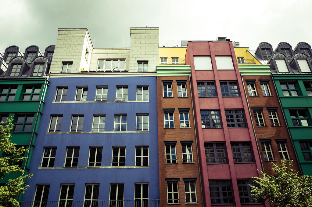 Colorful buildings