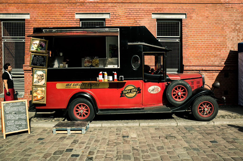 Food truck at the KulturBrauerei