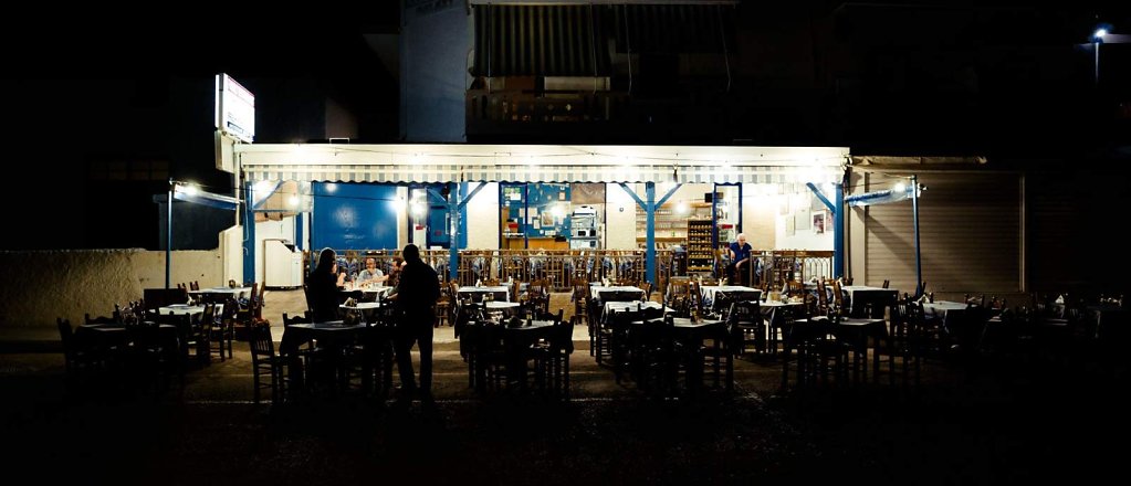 Taverna in Paleochora, Crete