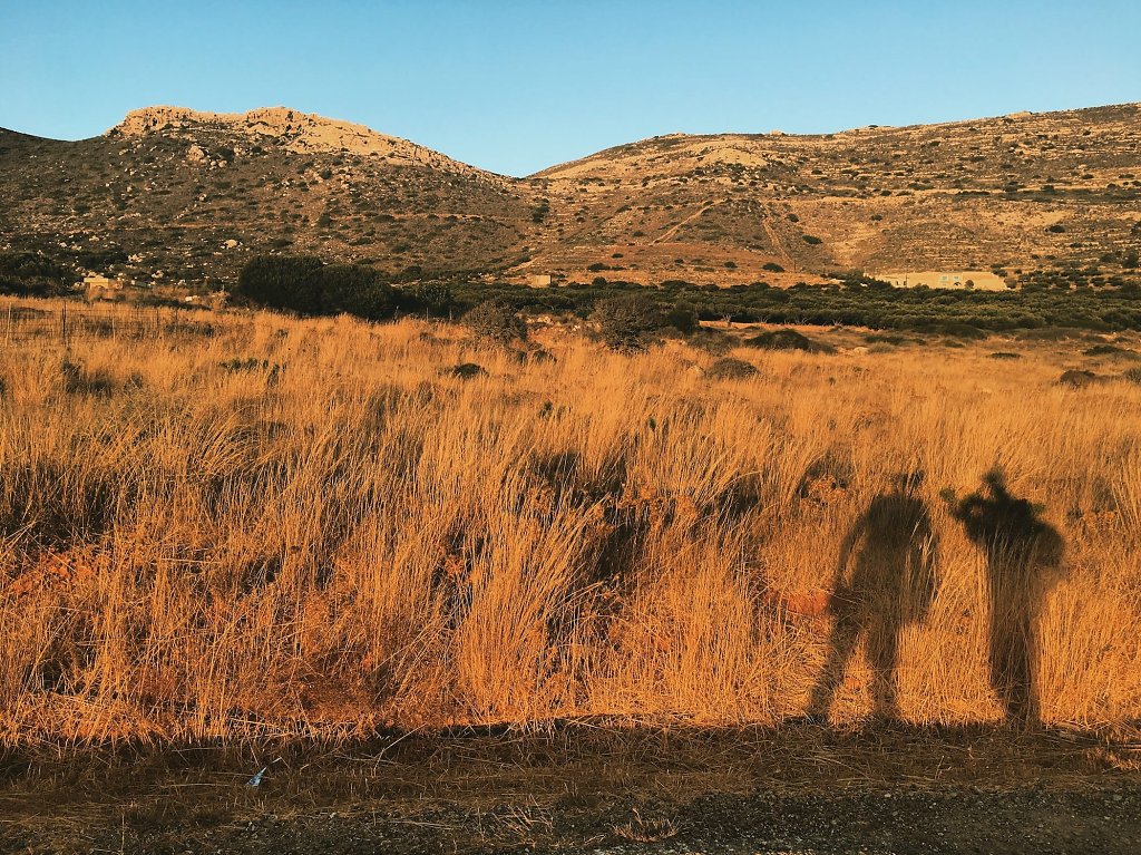 Shadowplay in Cretan scenery