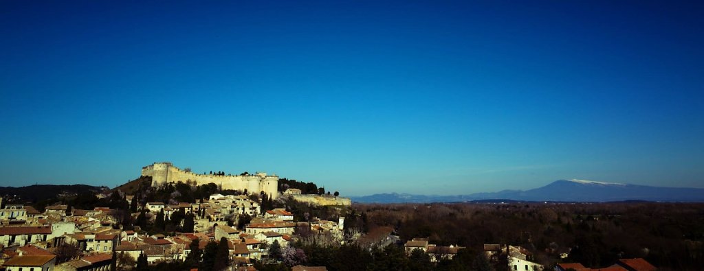 Fort Saint André seen from Avignon